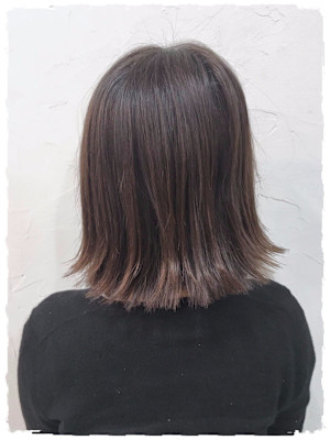 ≪*モーブカラー*外ハネBOB≫