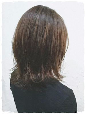 ≪*細かめハイライトがさりげお洒落*外ハネロブ≫