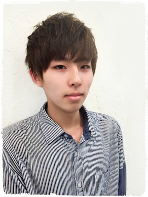 【*エッジィマッシュ×刈り上げツーブロック*】