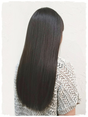 ≪*ハンドブローで*ナチュラルさらツヤロング*≫