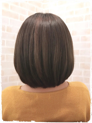 ≪美シルエット×シンプルボブ≫