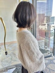 外ハネ/くびれボブ 【シャンプーボーイ宮崎】
