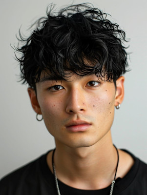 メンズパーマカット