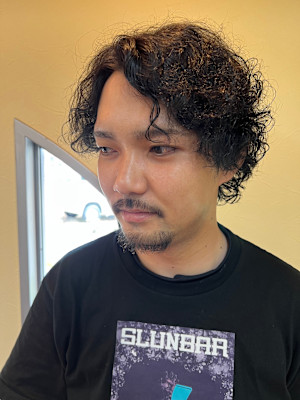 メンズカット＋パーマ