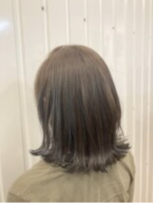 ボブ|切りっぱなしボブ【花巻|北上|ナディア】