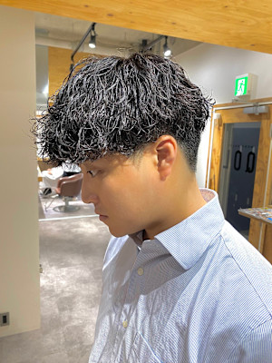 無造作パーマシャドウパーマ無造作マッシュツイストスパイラル