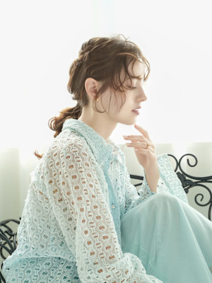 HCミディアムレイヤー×ヘアアレンジ