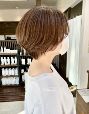 まるみショートボブ【盛岡|向中野|シェノン】