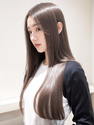 髪質改善♪艶髪ロング×ベージュカラー