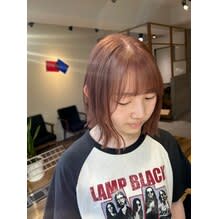 naturalピンクブラウン【髪質改善/イルミナカラー】