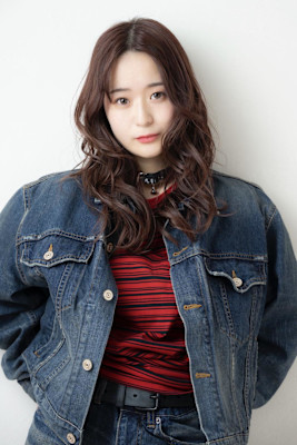 艶髪♪韓国風レイヤー×小顔巻き髪ヘア