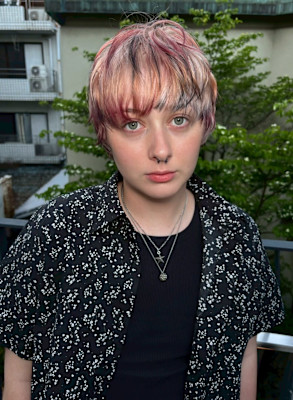 オーダーメイド　デザインカラー　ハイトーン　原宿/表参道