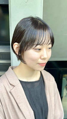 マニッシュショート/マッシュショート/大人ショートボブ