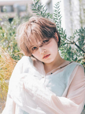 マッシュショート/ハンサムショート/前髪長めショート