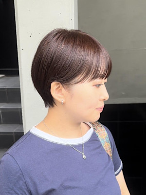 耳掛けショート/マッシュショート/ボーイッシュショート