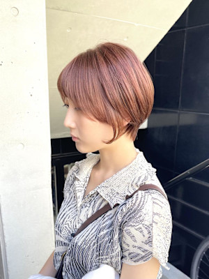 大人可愛い/横顔美人/くびれショート