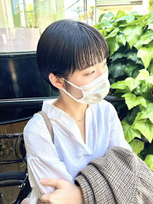 マッシュショート/夏ショート/ショートボブ