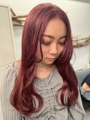 色っぽワインレッド