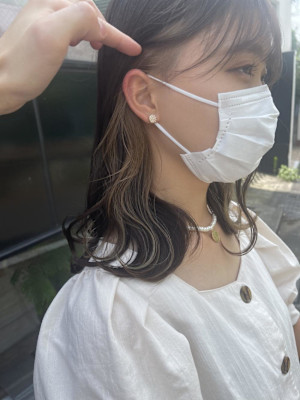 インナーカラーベージュ