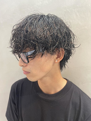 波巻きパーマ/ツイストスパイラル