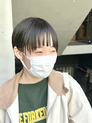 マッシュショート/マニッシュショート/ショートボブ