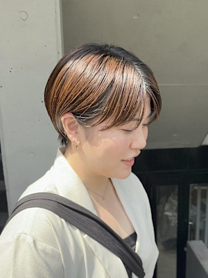 マッシュショート/短めショート/コンパクトショートボブ