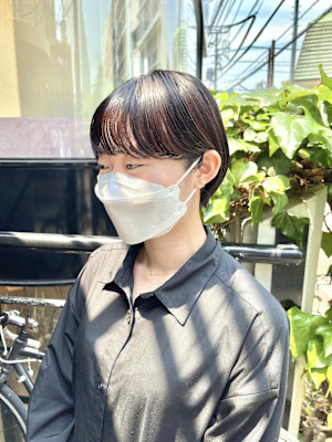 マッシュショート/小顔ショート