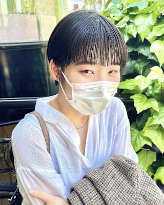 大人気マッシュショート/ショートボブ