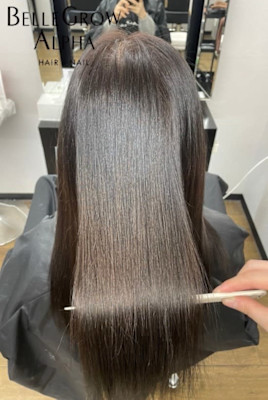 水素トリートメント＋カラー