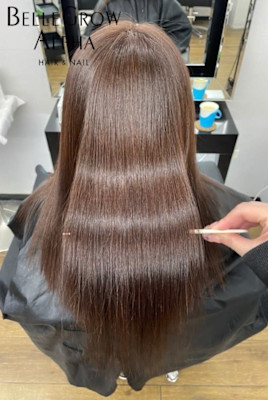 水素トリートメント＋カラー