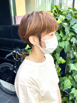 マッシュショート/大人ショート/大人可愛い