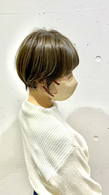 ショートボブ/大人可愛い/レディースショート