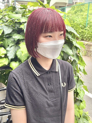 ミニボブ/ショートボブ/ハイトーンボブ