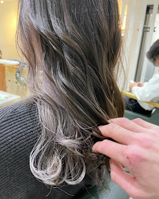 シルバーグレー/インナーカラー