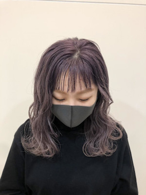 パープルグラデーションカラー