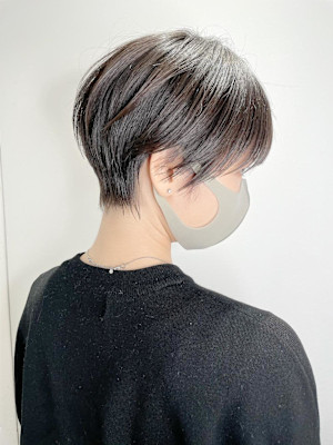 くびれ/マッシュショート/ひし形