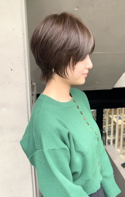 ウルフショート/横顔美人/マッシュウルフ