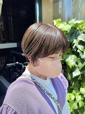 コンパクトショート/マッシュショート