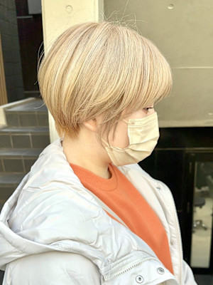 大人ショートボブ/マニッシュショート/マッシュショート