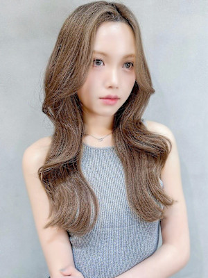 ボブ/レイヤーカット/縮毛矯正/韓国ヘア/顔周り/原宿/前髪