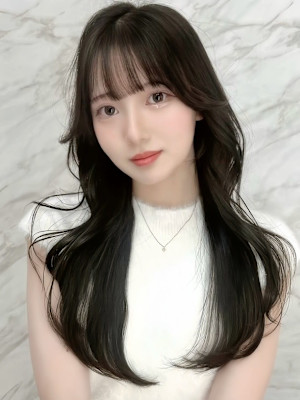 ボブ/レイヤーカット/縮毛矯正/韓国ヘア/顔周り/原宿/前髪