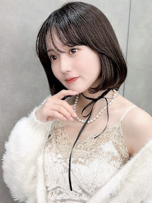 ボブ/レイヤーカット/縮毛矯正/韓国ヘア/顔周り/原宿/前髪