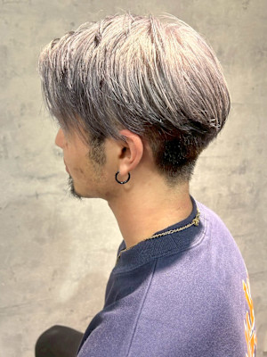 ツーブロック爽やかショート