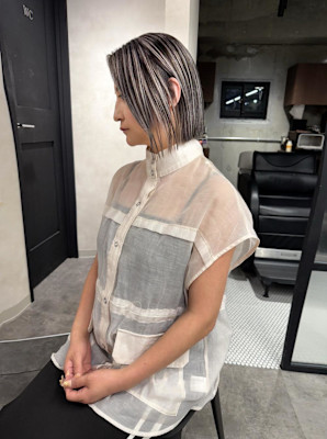 ★スクエアボブのシャドウルーツバレイヤージュ★