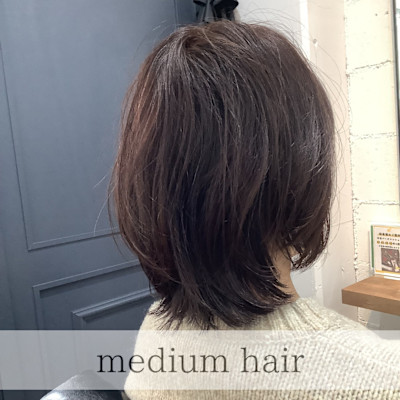 お客様スタイル 短めミディアム