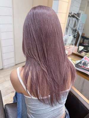 渋谷/チェリーブラウン/大人可愛い/フェザーパーマ/ボブ