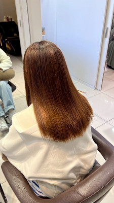 【髪質改善ストレート】✖トリートメントで更に艶々に！