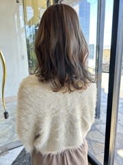 ナチュラルグレージュ/透明感カラー