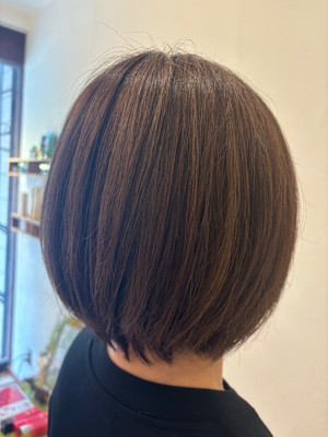 白髪ぼかしハイライト