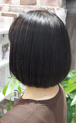 髪質改善ストレート